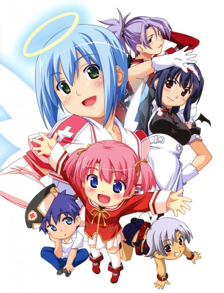 Демон и ангел Джибрил / Дьявольский ангелочек Джибрил — Jiburiru the Devil Angel / Makai Tenshi Djibril